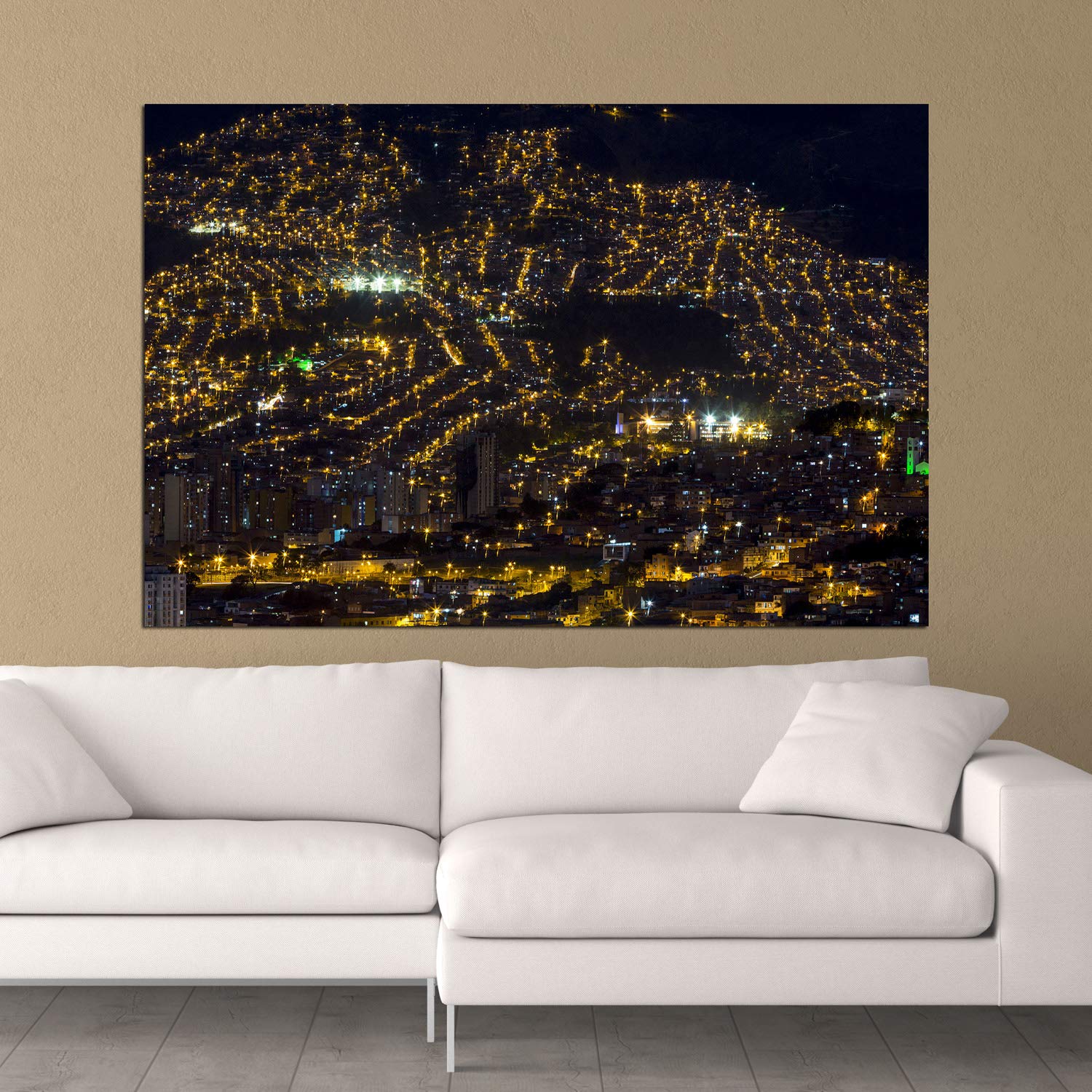 inep-b083y68zrt-city-that-sparkles-unframed-canvas-wall-art-featuring-a-vibrant-star-studded-urban-skyline-in-matte-tones..jpeg
